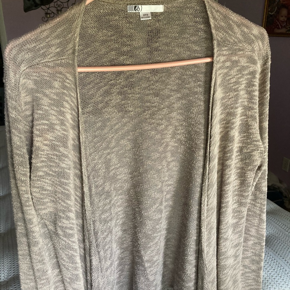 Volcom Lightweight Sweater/Jacket-Small - image 1